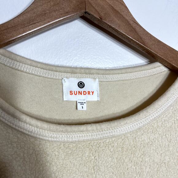 Sundry Cream Pullover - Picture 3 of 5